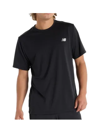 T-Shirt Noir Homme New Balance MT51801 1