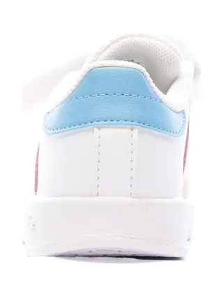 Baskets Blanches Fille Adidas Breaknet Cf I 4