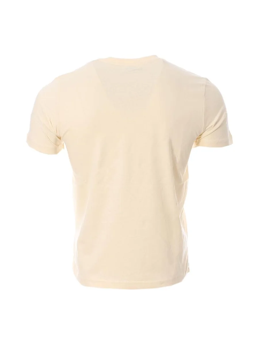 T-shirt Écru Homme Kappa Cafers 2