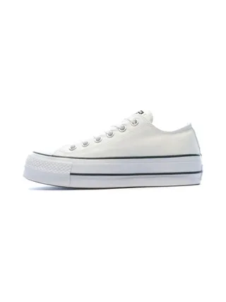 Baskets compensées Blanches femme Converse All Star 1