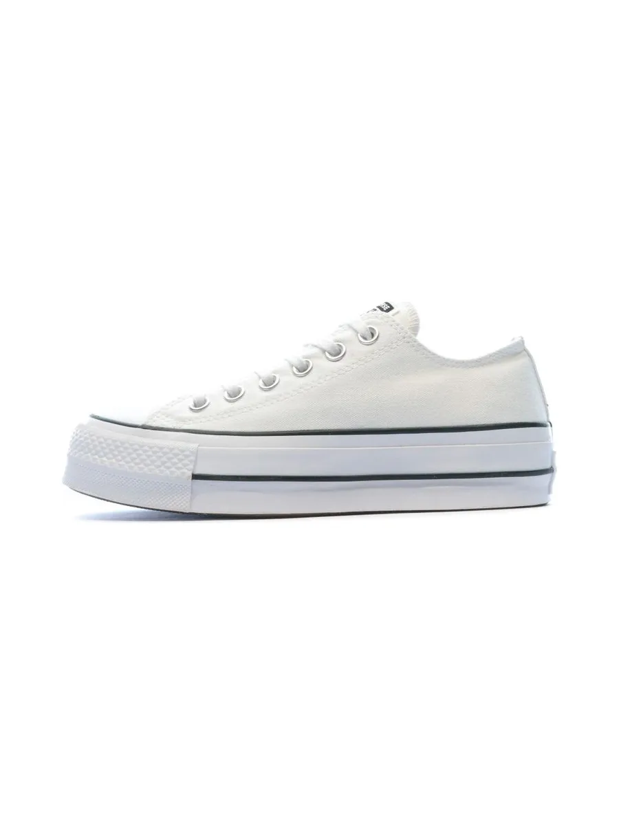 Baskets compensées Blanches femme Converse All Star 1