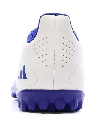 Chaussures Blanc/Bleu Garçon Adidas F50 Club 3