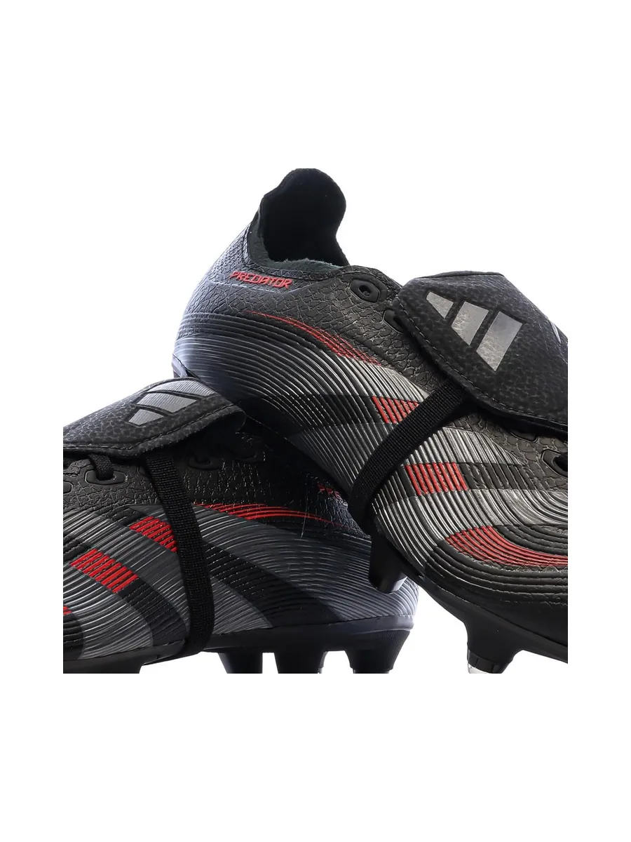 Chaussures de Football Noir Homme Adidas Predator League FT 8