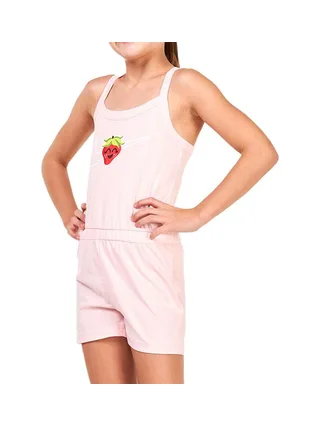 Combishort Vieux Rose Fille Nike Romper 1