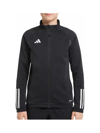 Veste Zippée Noire Garçon Adidas Tiro23 1