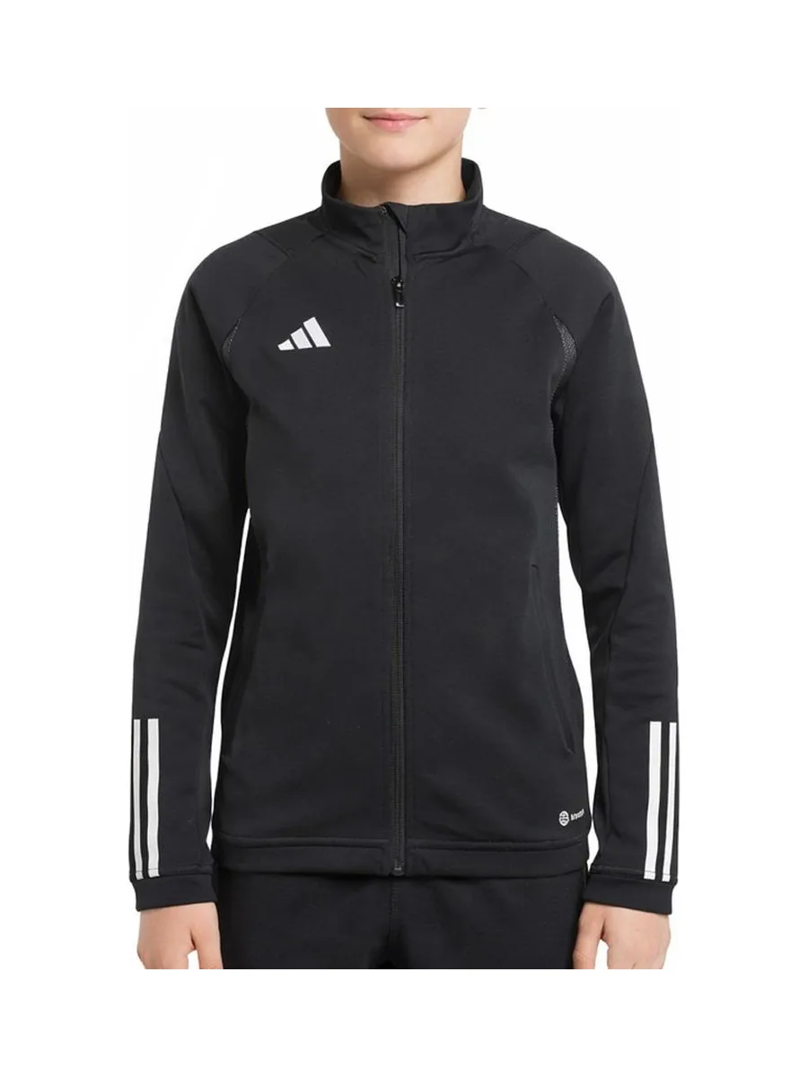 Veste Zippée Noire Garçon Adidas Tiro23 2