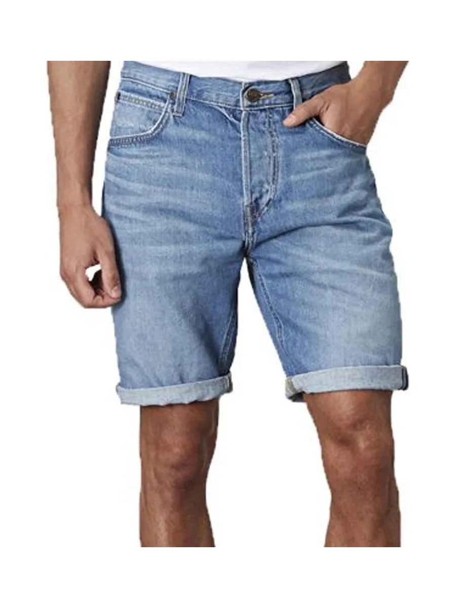 Short en jean bleu Homme Lee Short Light 2