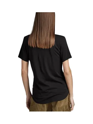 T-shirt Noir Femme G-Star Raw Autograph 2