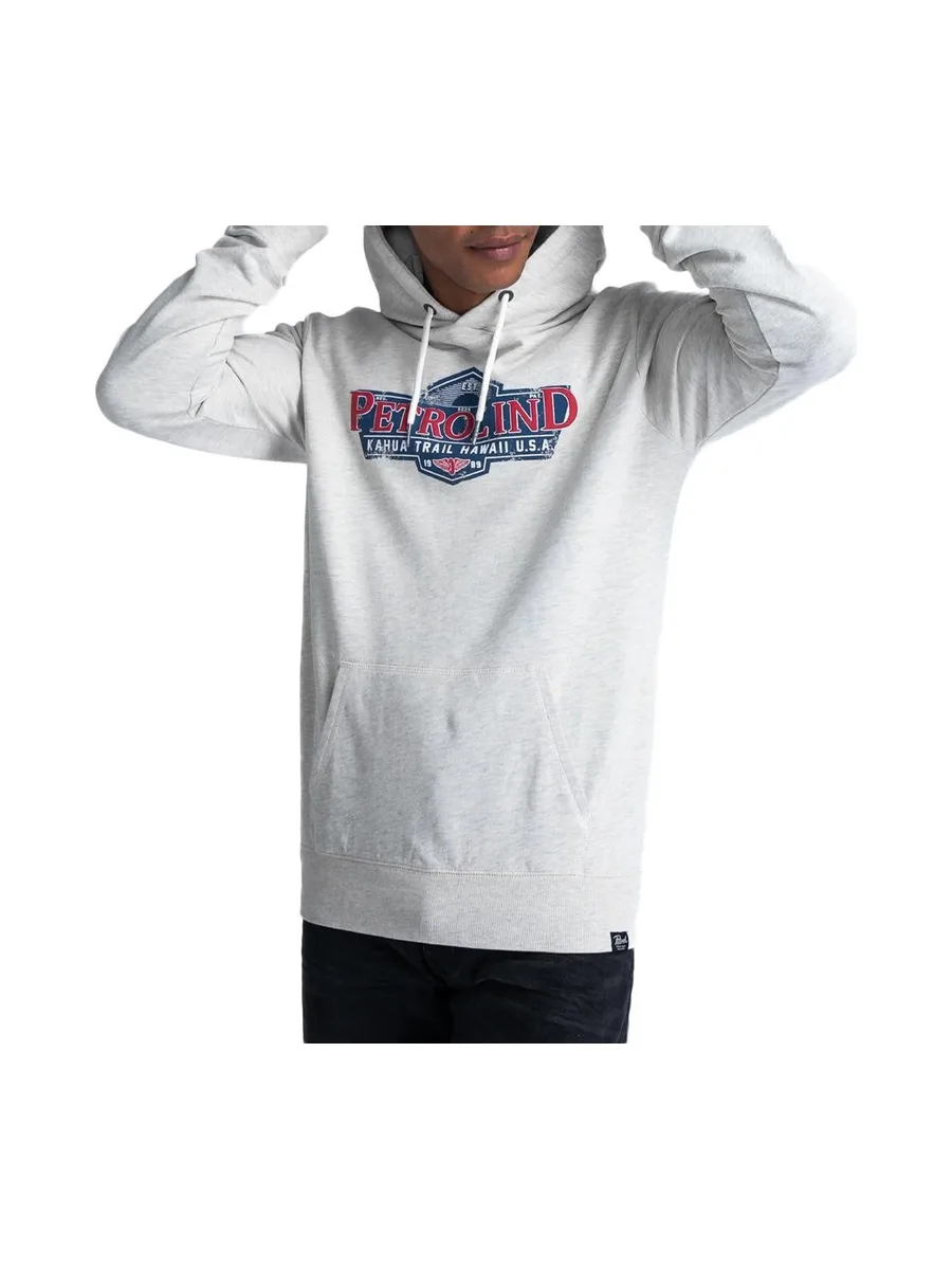 Sweat à Capuche Écru Homme Petrol Industries Hooded 1040 2