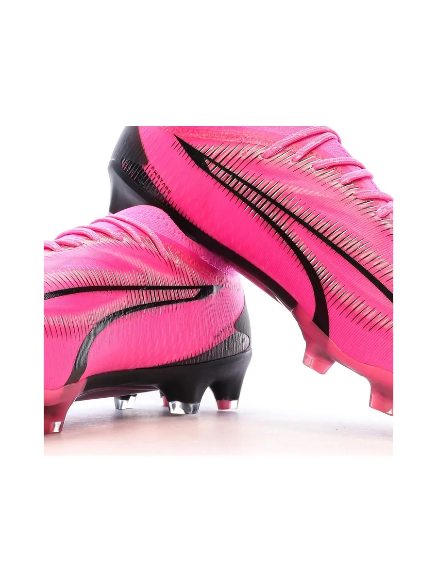 Chaussures de Football Roses/Noires Homme Puma Ultra Ultimate 8