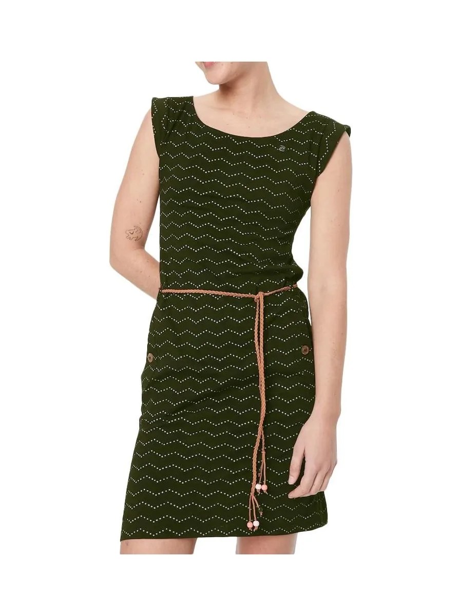 Robe Vert Femme Ragwear Zig Zag 2