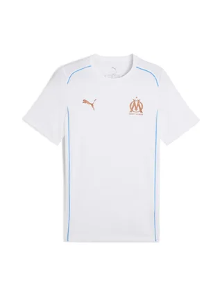 OM T-Shirt Blanc/Bleu Homme Puma Casuals 1
