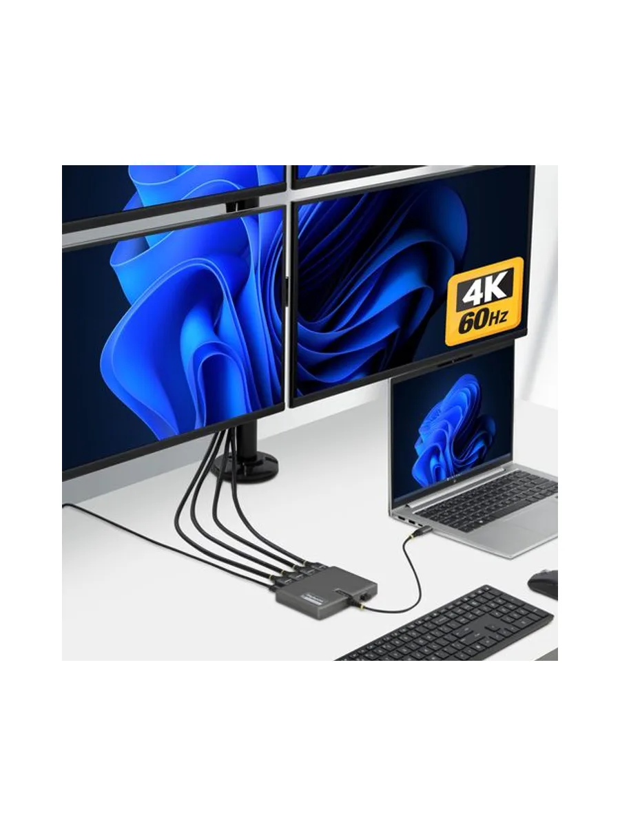 USB-C to Quad HDMI Adapter 4