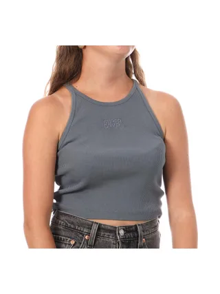 Débardeur Gris Femme Superdry Racer 1