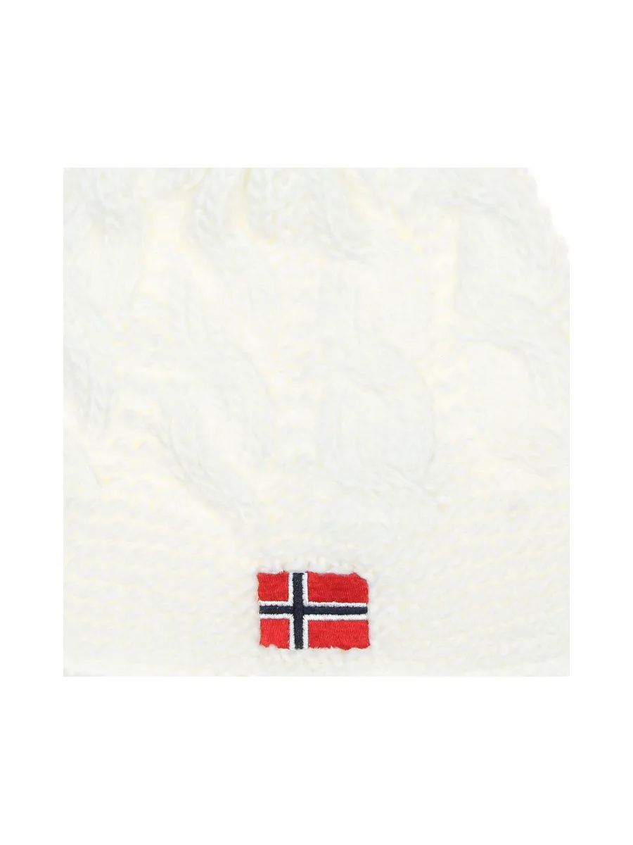 Bonnet Blanc Femme Cairn Norvege 3