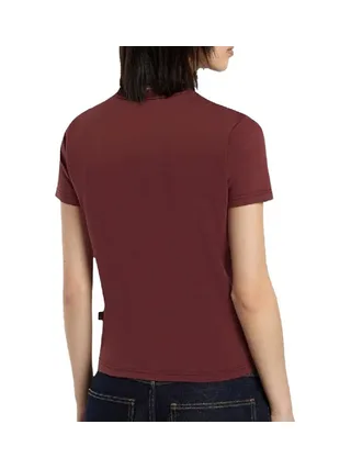 T-Shirt Rouge Femme Dickies Maple 2