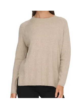 Pull Beige Femme JDY Marco Slit 1
