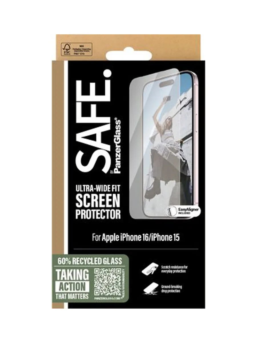 PGS ScreenProtector iPhone 16/15 UWF 3
