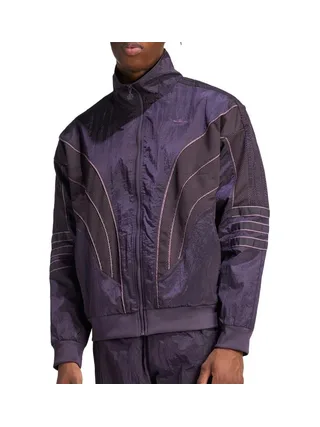 Veste de survêtement Violette Homme Adidas Q4 Atl Stone 1