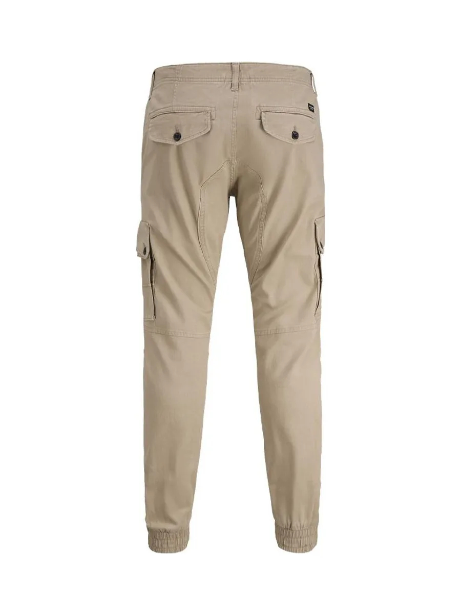 Pantalon Cargo Beige Homme Jack & Jones Warner 12167596 2