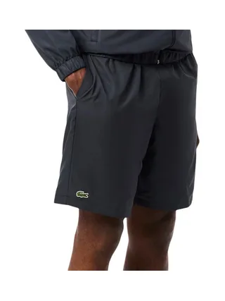 Short Gris Homme Lacoste Tennis En Taffetas 1