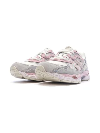 Baskets Blanches/Rose Homme Asics Gel-nyc 6