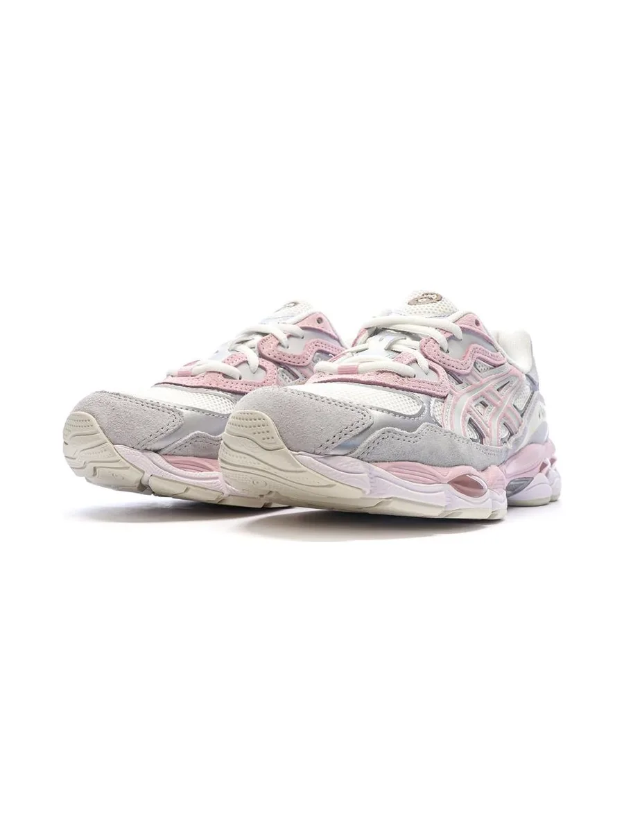 Baskets Blanches/Rose Homme Asics Gel-nyc 7