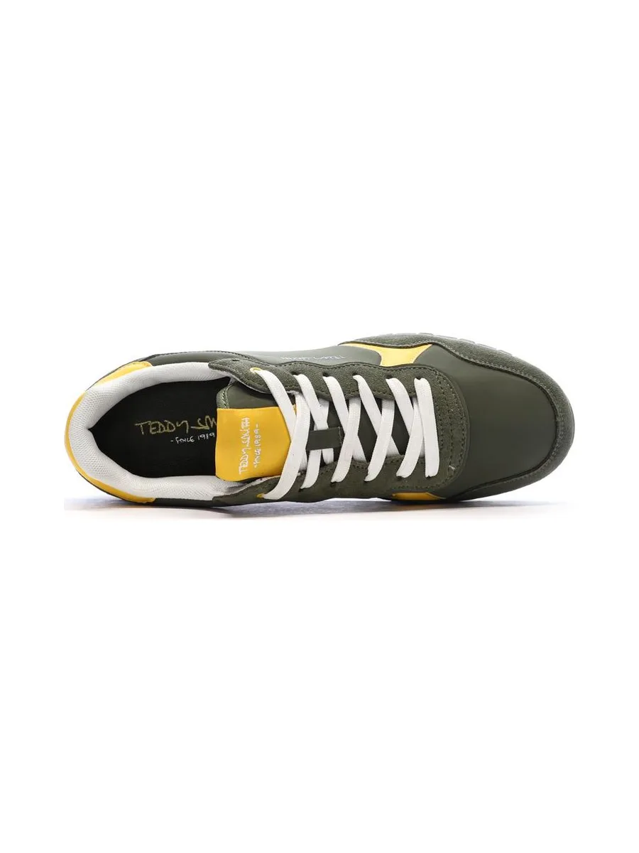 Baskets Kaki/Jaune Homme Teddy Smith 120667 5