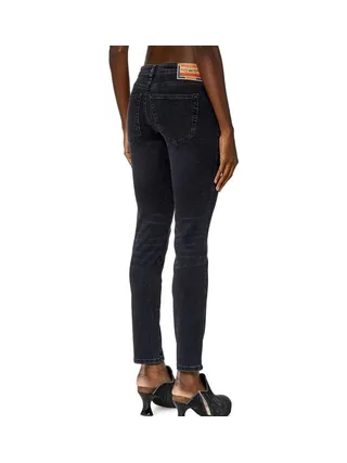 Jean Slim Gris Femme Diesel Babhila 2