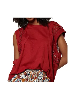 T-shirt Rouge Femme Kaporal SOLEX 1
