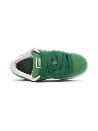 Baskets Verte Femme Puma Suede XL 4