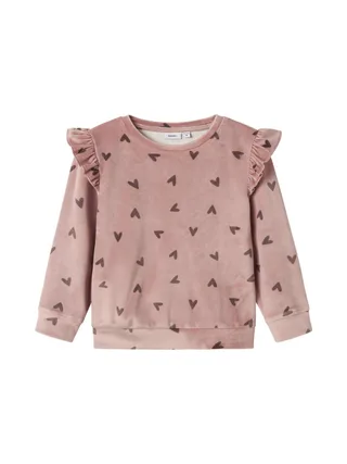 Haut de Pyjama Rose Fille NAME IT Fodine 1