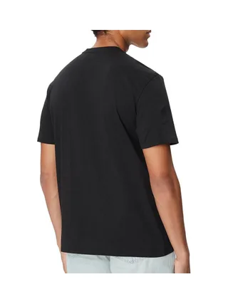 T-Shirt Noir Homme Calvin Klein Jeans Script Cal 2