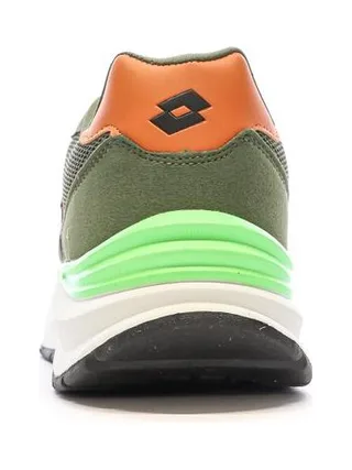 Baskets Kaki/Orange Homme Lotto Twenty6 3