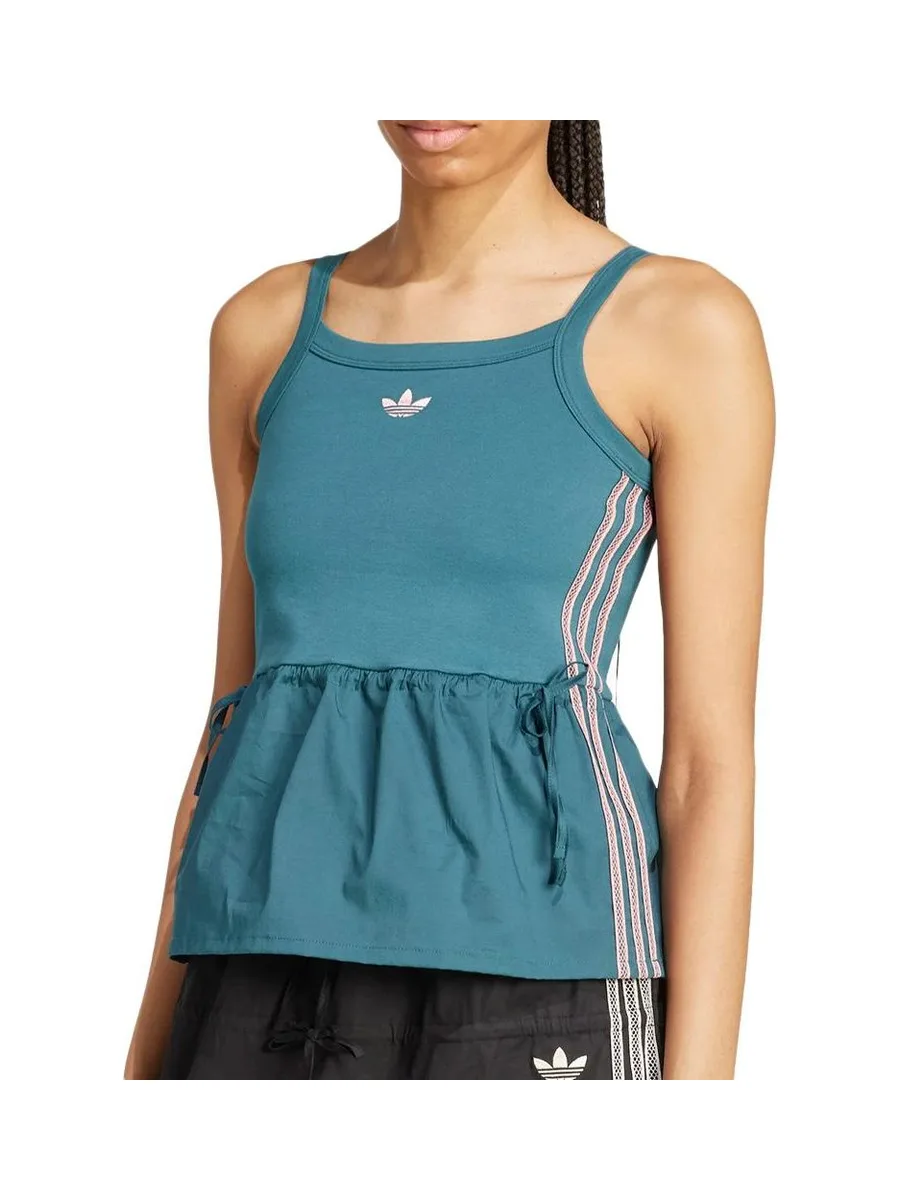 Débardeur Vert/Rose Femme Adidas KC0766 1