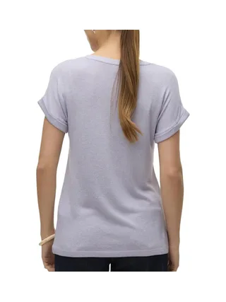 T-Shirt Mauve Femme Vero Moda Brianna 10291353 2