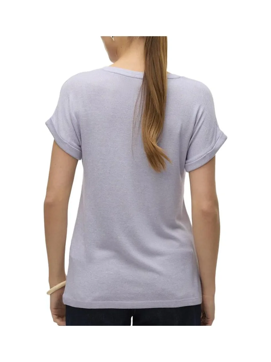 T-Shirt Mauve Femme Vero Moda Brianna 10291353 3