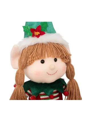 Déco de Noël Lutin Fille télescopique Atmosphera Filou 2