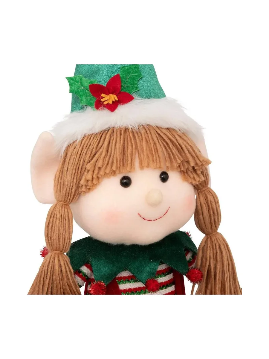 Déco de Noël Lutin Fille télescopique Atmosphera Filou 3