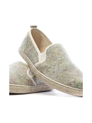 Espadrilles Vertes/Grises Fille Pare Gabia Andu 7
