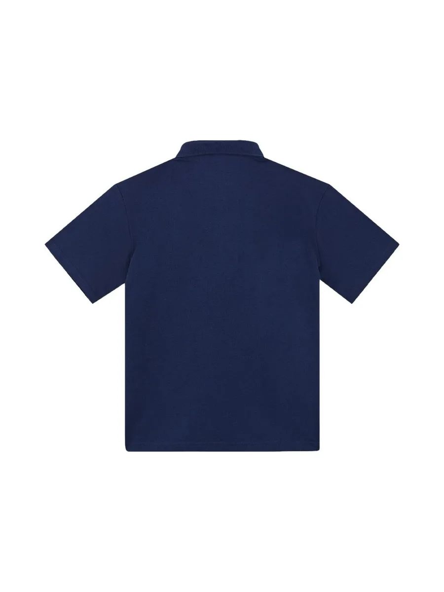 Polo Marine/Blanc Garçon Timberland T6043711 3
