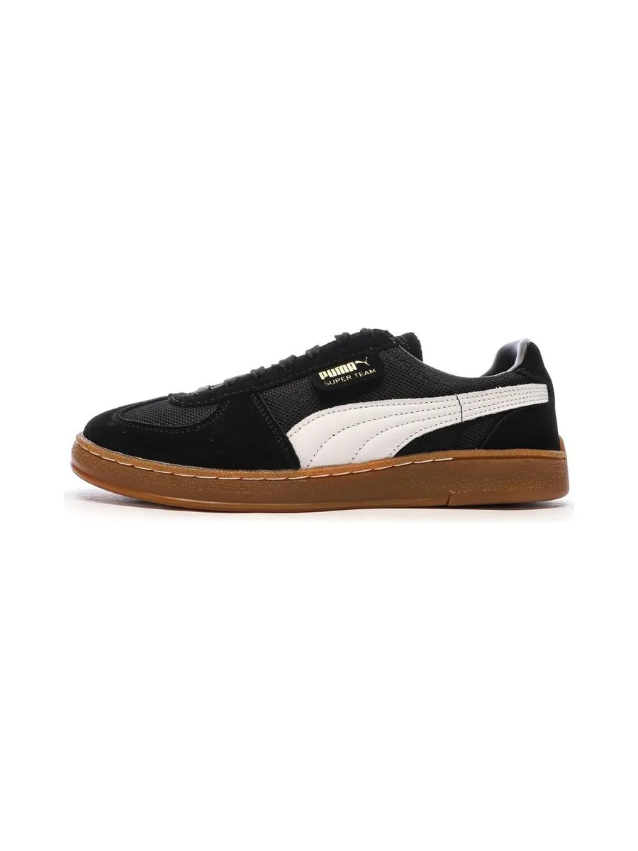 Baskets Noires/Blanches Homme Puma Super Team 2