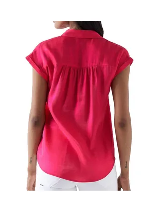 Blouse Rose Femme Salsa Basic Sleeveless 2