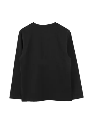 T-Shirt Noir Garçon Hugo Boss J52702 2