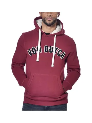 Sweat à Capuche Bordeaux Homme Von Dutch Must 1