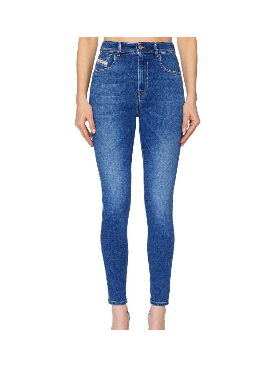 Jean Slim Bleu Femme Diesel Slandy21 1