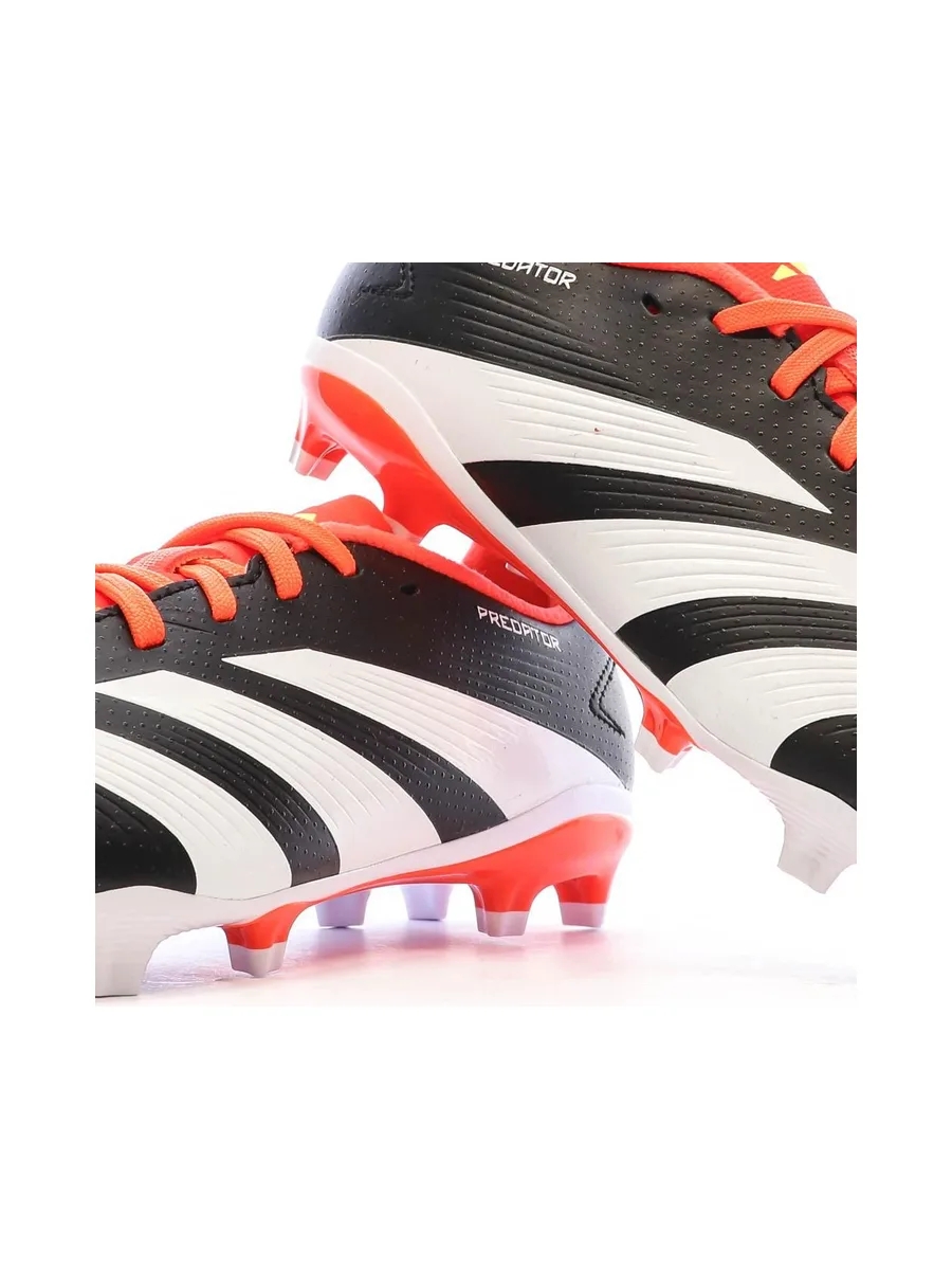 Chaussures de Foot Noires Junior Adidas Predator League L FG 7