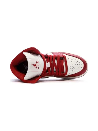 Air Force One Baskets Rouges/Blanches Femme Nike 4