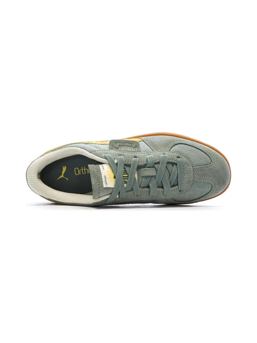 Baskets Vertes/Jaunes Homme Puma Palermo 5