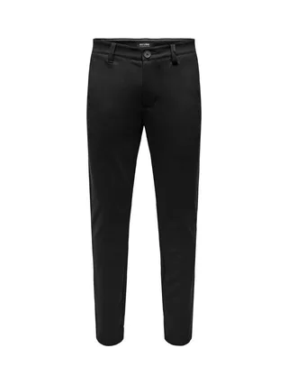 Pantalon fluide Noir Homme Only & Sons Thor 1